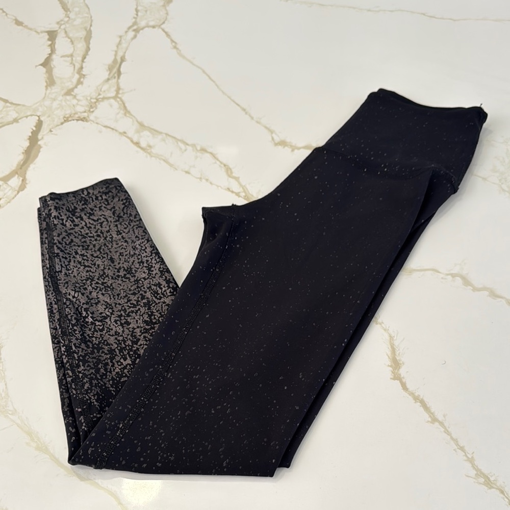Beyond Yoga Black Speckled Leggings
